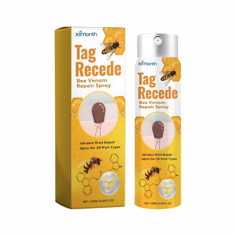 Ximonth 20ml Bee Venom Tag Removal Spray for use on moles and warts Acne Skincare Skin Repair