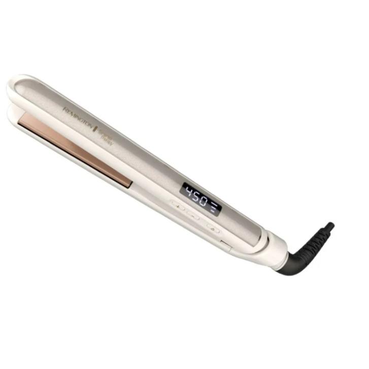 Remington Shine Therapy Argan Oil & Keratin Infused 1 inch plate Hair Straightener Flat Iron, S9511