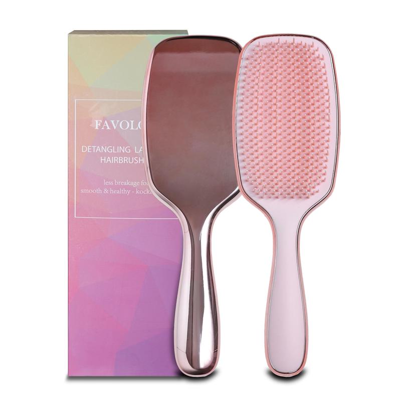 Ultimate Detangler Brush for Thick, Curly & Straight Hair – Pain-Free Wet & Dry Use, Ideal for Women, Kids & Toddlers, Perfect Christmas Gift!