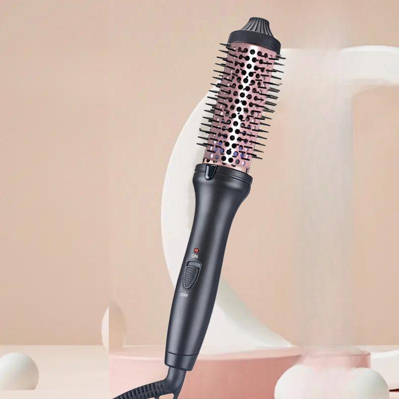 Electric Round Brush Hair Curler, Negative Ion Hair Straightener, Fast Heating Hair Styling Tool for All Hair Types, Hair Care Appliances