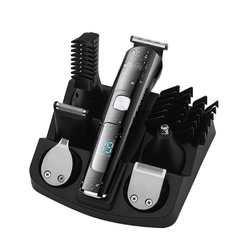 Electric Beard Shaver Kit, 1 Set Multi-functional Portable Rechargeable Beard Razor Set, Beard Trimmer for Men