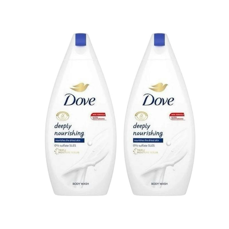 Dove Deeply Nourishing Body Wash 500 ml - Pack of 2