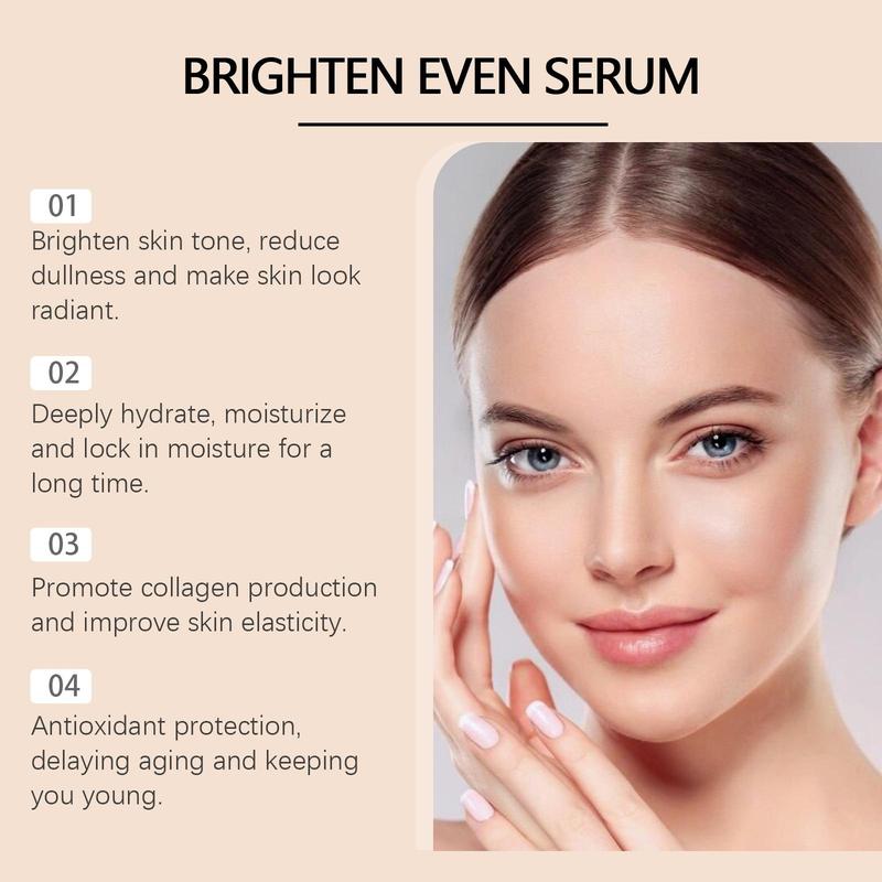 Vitamin C Facial Serum, Brightening & Firming Facial Essence, Moisturizing Facial Serum, Face Care Serum for Women & Men