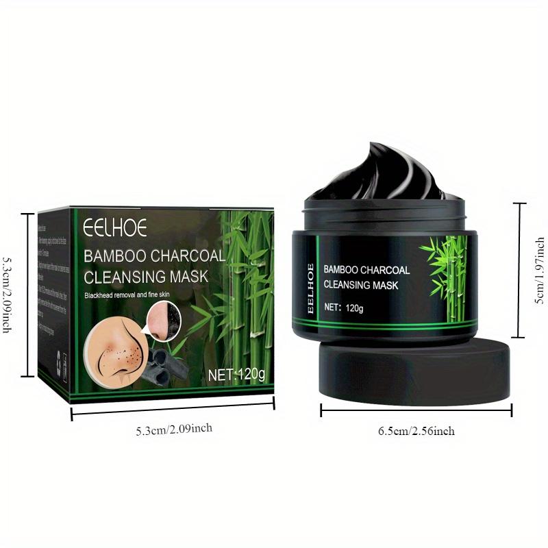 120ml EELHOE Bamboo Charcoal Blackhead Removing Tearing facial mask Moisturizing Blackhead Removing Acne Shrinking Pore Oil Control Mud Film YoYo Cosmetics Skincare Comfort Skin Repair Moisture Skin Repair Moisture Moisturize Hydrate Moisturize Hydrate