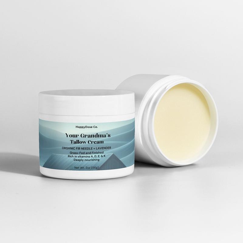 Your Grandma's Tallow Cream-Organic Fir Needle + Lavender