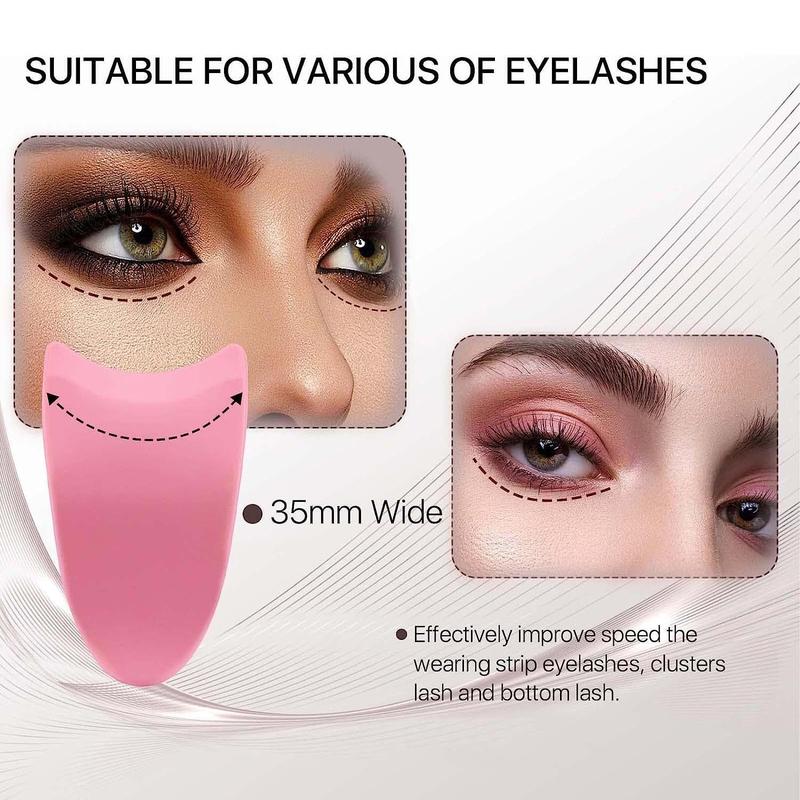 Artificial Eyelash Auxiliary Clip, 1 Count False Eyelashes Extension Apply Clip, Women Fashion Makeup Cosmetic Tool For Women Girls