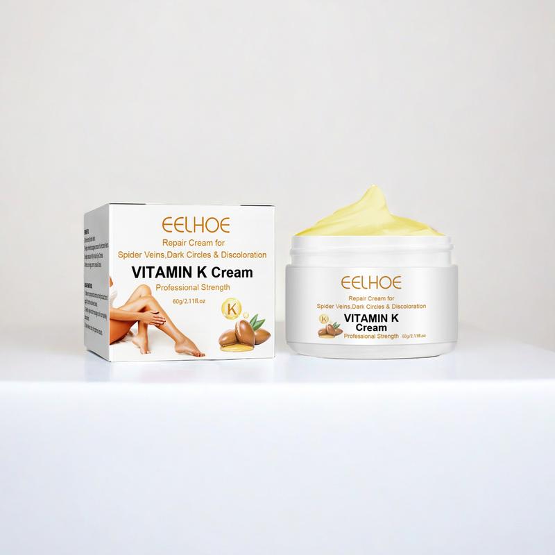 60g Veins Skin Repair Relief Cream,Massage Cream,Moisturizing Cream,Vitamin K Cream,Body Care for Women&men,Suitable for All Skin Types,Skin Care Repair Cream Moisturizer Comfort Moisture Hydrating Lotions