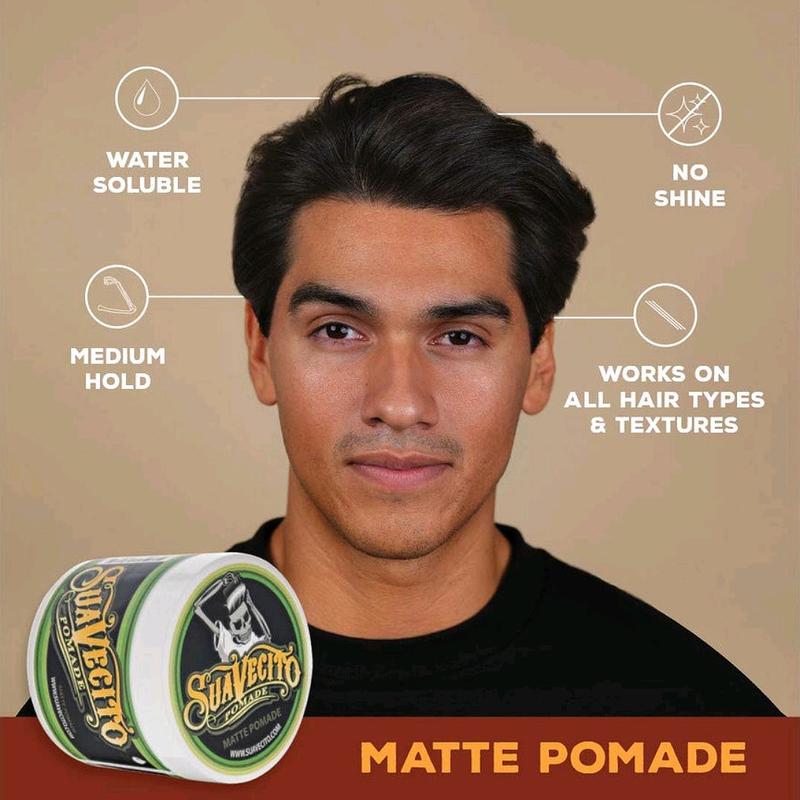 Suavecito Water Based Pomade Matte Finish With Original Fragrance