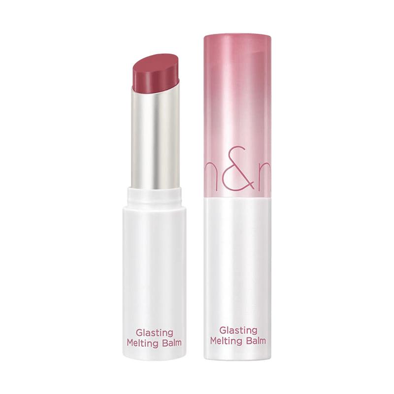 rom&nd Glasting Melting Lip Balm - Moisturizing & Shiny Lip Balm with Nourishing Lip Oil #07 Mangosteen Milk