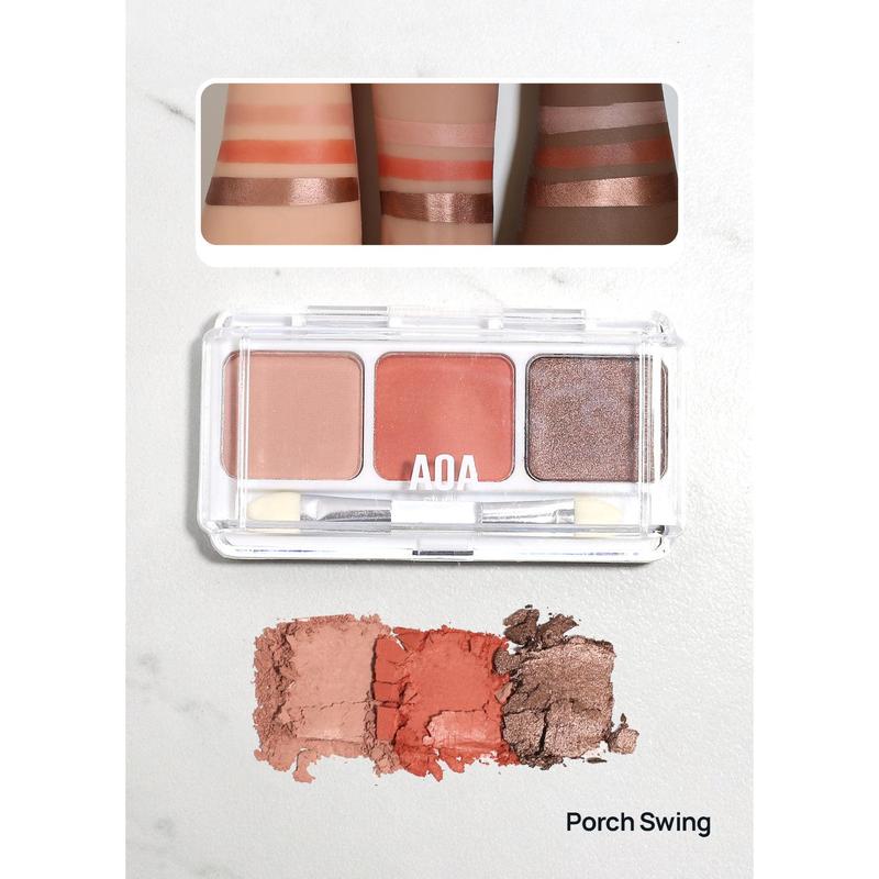 AOA Southern Charm 3 Color Eyeshadow Palettes