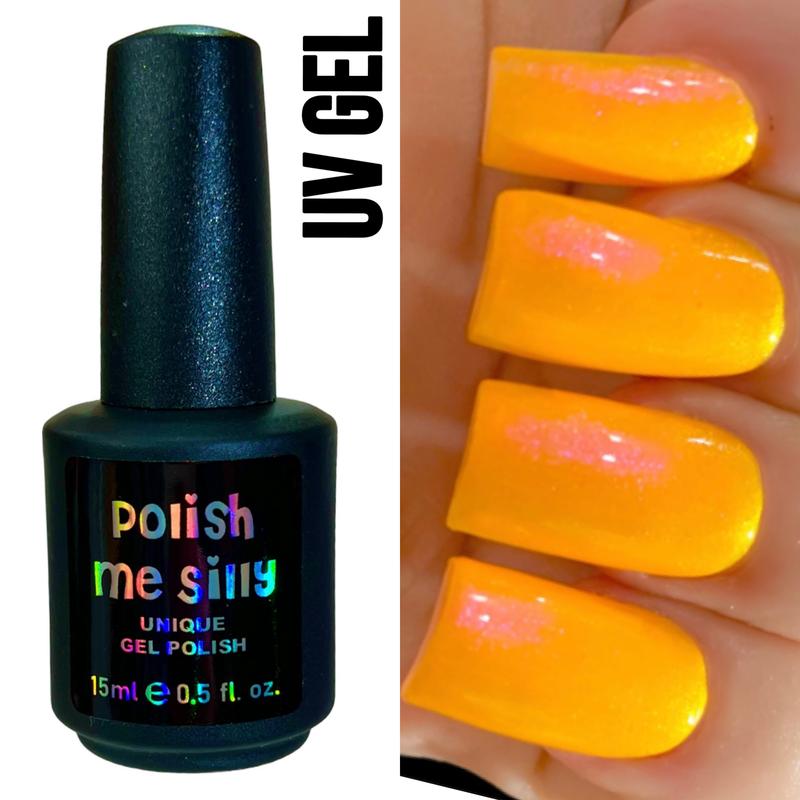 Sizzling Sherbert Glow - Neon Orange Yellow Pink 