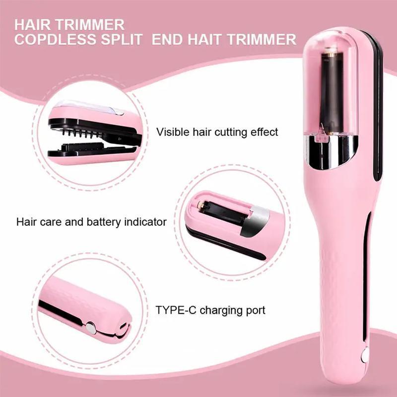 Hair Split Ends Trimmer Charging Professional Hair Cutter Smooth End Cutting Clipper Beauty Set Bag Product For Women Ladies