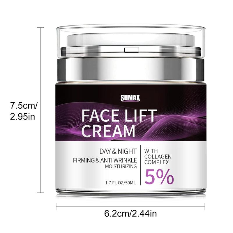 Collagen Soothing Face Massage Cream, Moisturizing Face Lotion firming Skin, Hydrating Nourishing Face Moisturizer for Women & Men, Christmas Gift