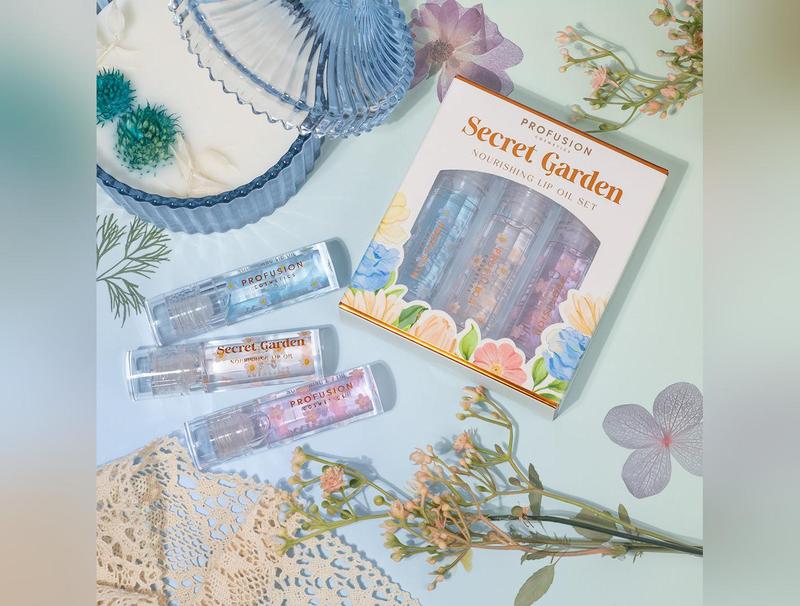 Petal Perfect | Secret Garden Nourishing Lip Oil Set