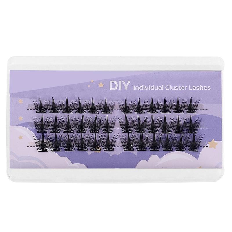 Individual Cluster Lashes, 36pcs box Natural Look Eyelash Extensions, Self Grafting Curl Eyelashes, False Eyelashes for Women and Girls Eye Makeup Enhancement