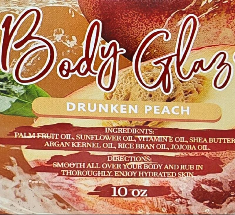 Peach Body Glaze for Silky, Comfortable Skin Care