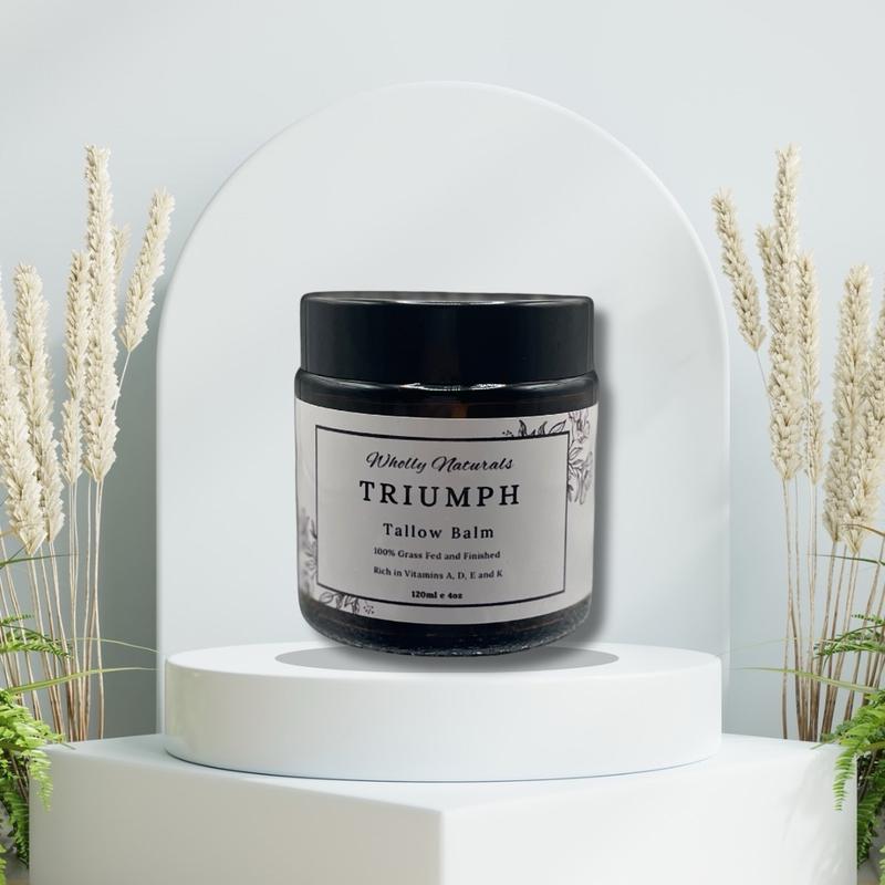 Wholly Naturals  Triumph Tallow Balm Daily Moisturizers Nourishing Radiant Skincare Bright Calming Delicate  Chamomile