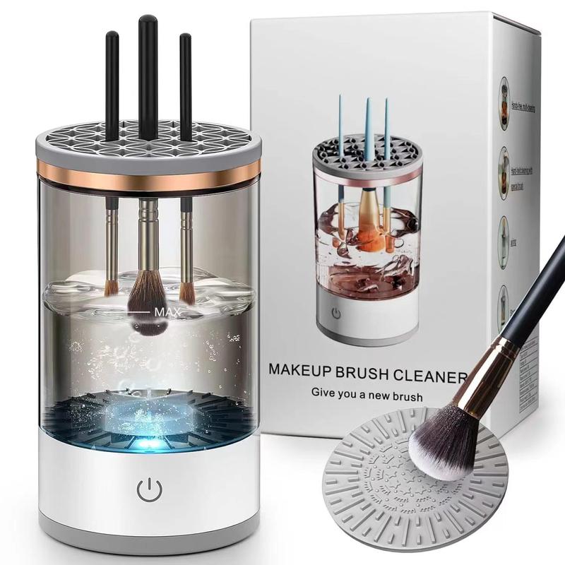 Automatic Makeup Brush Cleaner - Quick and Convenient Brush Maintenance Foundation Powder