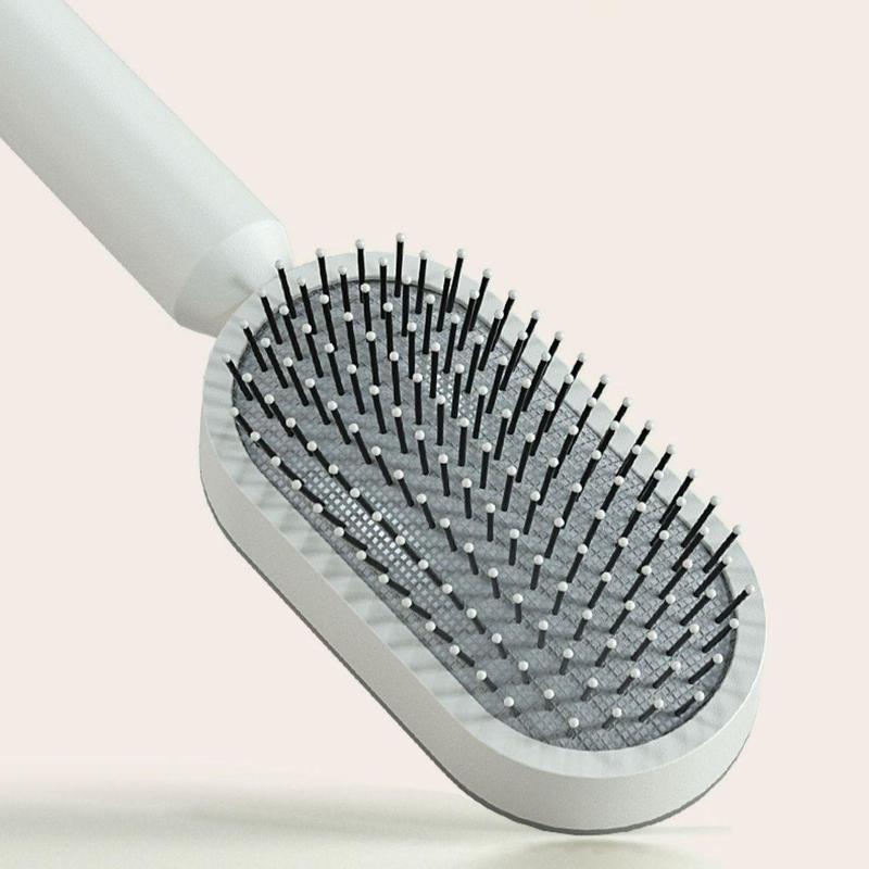 Cushion Hairbrush for Women - Anti-Hair Loss Massage Comb for Long Hair, Home Use & Styling