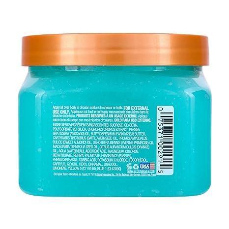 Tree Hut Blue Lagoon Shea Sugar Scrub | Exfoliating Body Scrub Removes Dead, Dry Skin for a Soft & Hydrated Feel | Nourishing Essential Body Care | 18 fl oz.