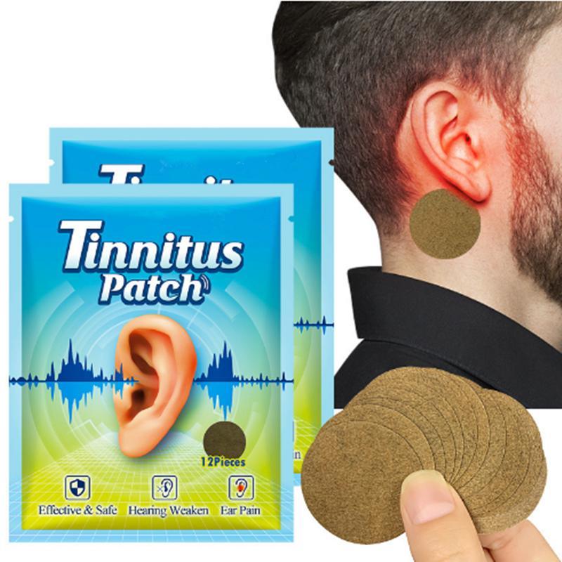 Tinnitus Earache Dizzy Herbal Patches, 24pcs Tinnitus Plaster, Earache Relief Patches, Sports & Outdoor Accessories