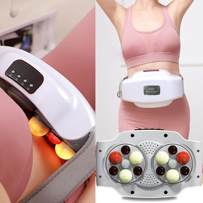 Multifunctional Comfort Abdominal Rubbing Instrument, Electric Abdominal Massager, Women's Health Care Device for Warming Belly, Necessary Artifact for Aunty Period, Summer Gift