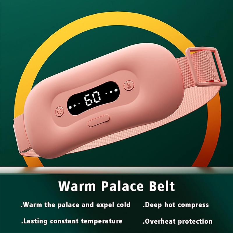 NoAging Women Menstruation Vibration Belly Massage Hot Compress