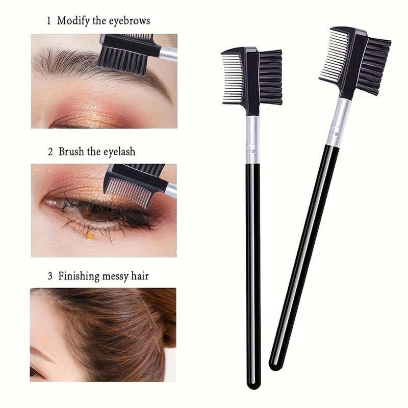 Eyelash Curler & Eyebrow Brush Set, 16pcs set Eyelash Curler & Eyebrow Brush Set, Professional Eye Makeup Tools for Women