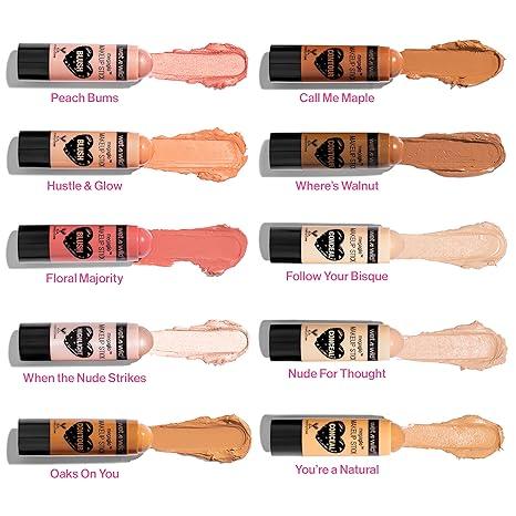 wet n wild MegaGlo Makeup Stick, Buildable Color, Versatile Use, Cruelty-Free & Vegan - Where's Walnut?