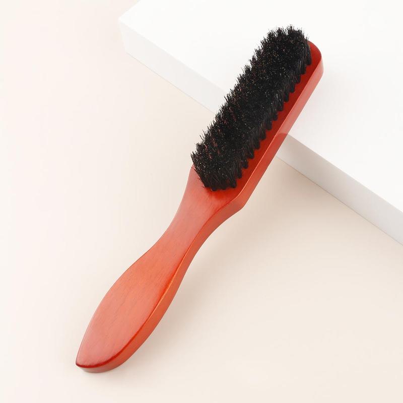 Wooden Handle Hair Brush, Multifunctional Hair Brush for Men, Hair Styling Tool for Home & Salon Use