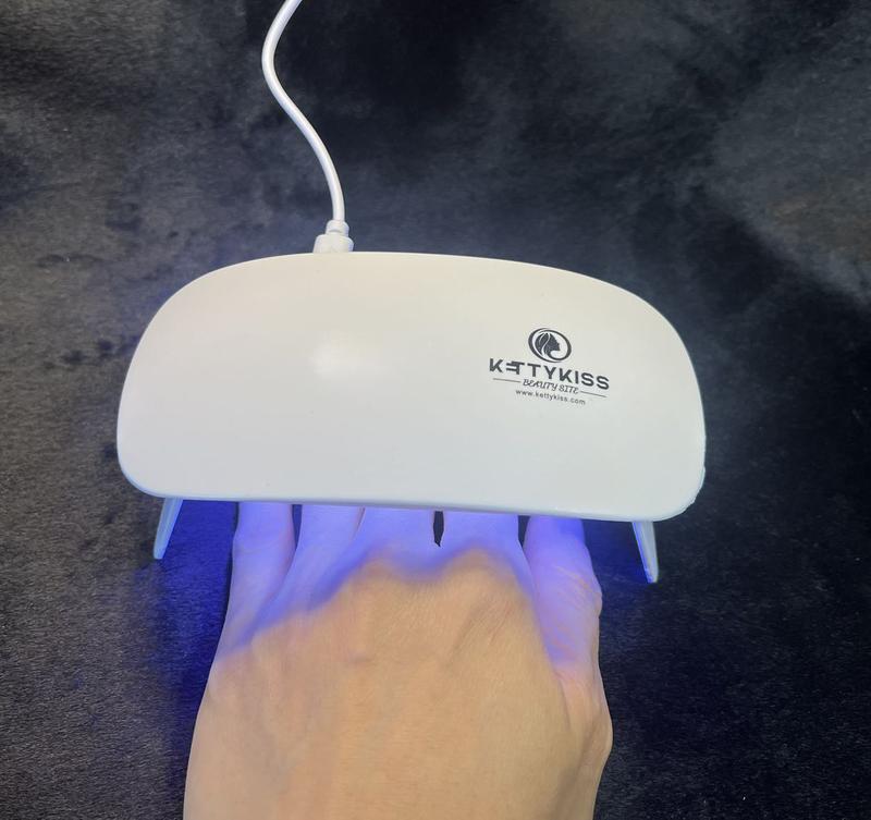 Shine Bright Anywhere!  Kettykiss LED Curing Lamp  #NailMagic #MiniCureLamp #PerfectManicure Nail Art Nail Care Nail Polish Polish Uv Cutics