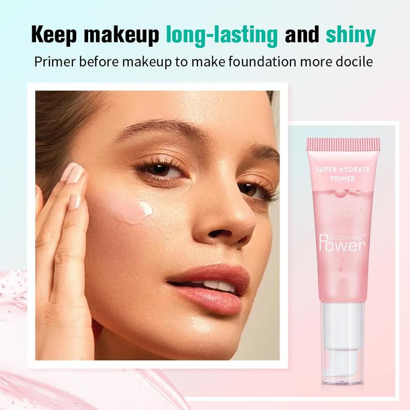 Makeup Set, 2 Counts set Hydrating Makeup Primer & Face Brightener, Long Lasting Makeup Set for Women & Girls, Suitable for All Makeup Styles