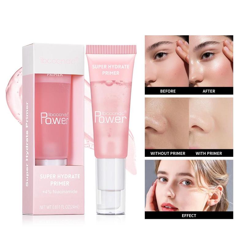 Makeup Set, 2 Counts set Hydrating Makeup Primer & Face Brightener, Long Lasting Makeup Set for Women & Girls, Suitable for All Makeup Styles