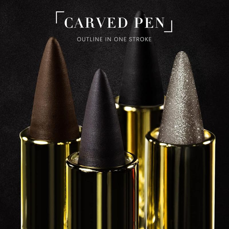 4 Colors Gel Eyeliner Set, Eyeliner Pencils, delineador de ojos contra el agua, Easy to Use, Eye Makeup for Women (4 Colors) Lipliner Matte Pack Waterproof