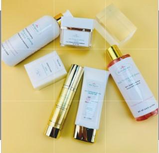 Sha's Brightinhg Tone and Glow  Skincare Package Brightening Glutathione