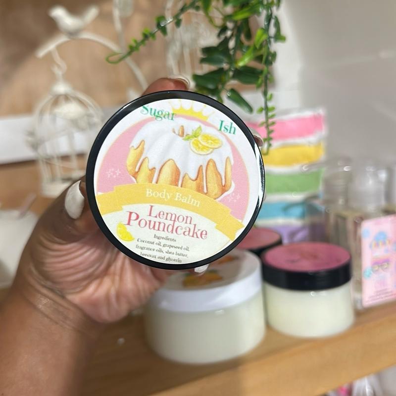 Lemon pound cake body butter