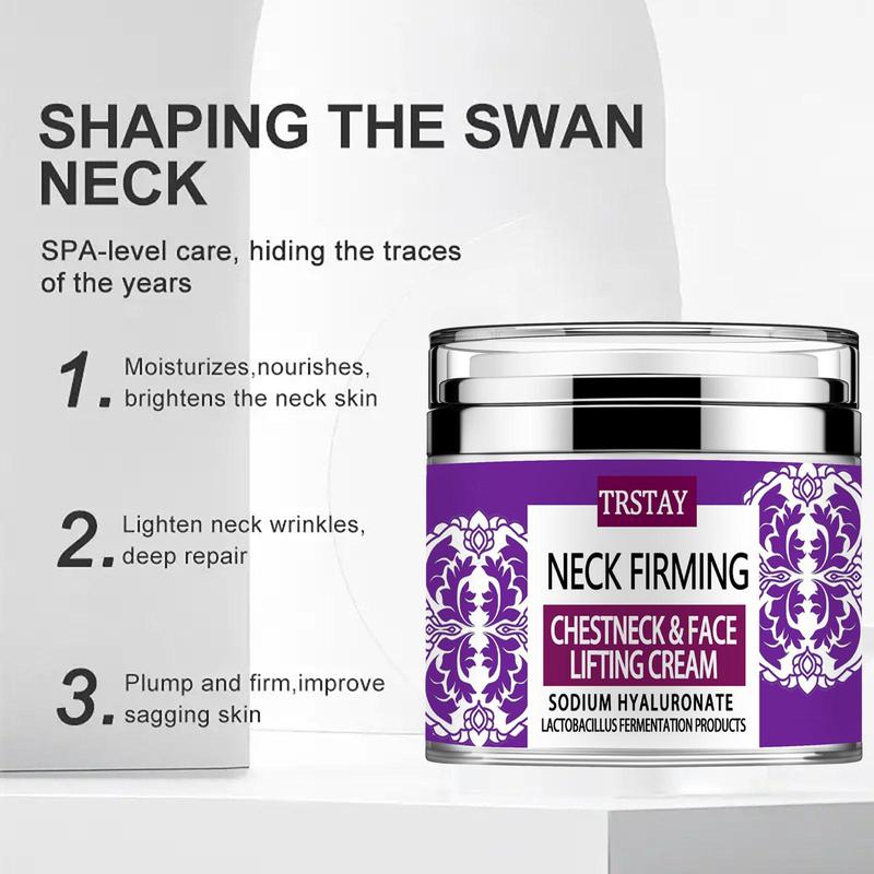 Neck Lifting Cream, Chest Neck & Face Lifting and Firming Cream, Moisturizing Neck Cream, Hydrating Neck Skin Care Product for Women