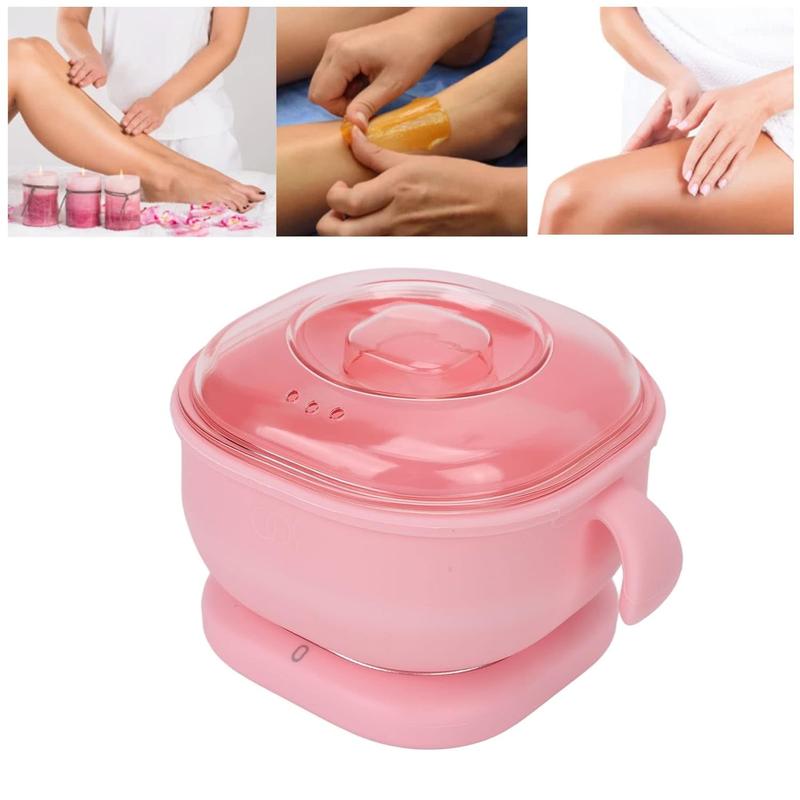 Portable Silicone Warmer for Wax Foldable Wax Heater Hair Removal Wax Machine Body Epilator Paraffin for Travel US Plug