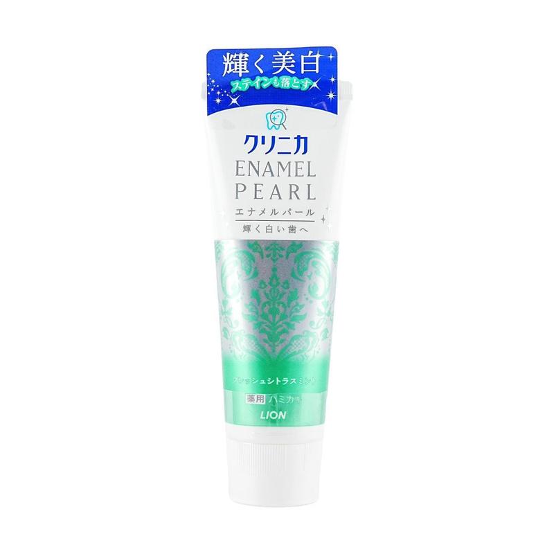 LION Enamel Pearl White Citrus Mint Toothpaste 130g