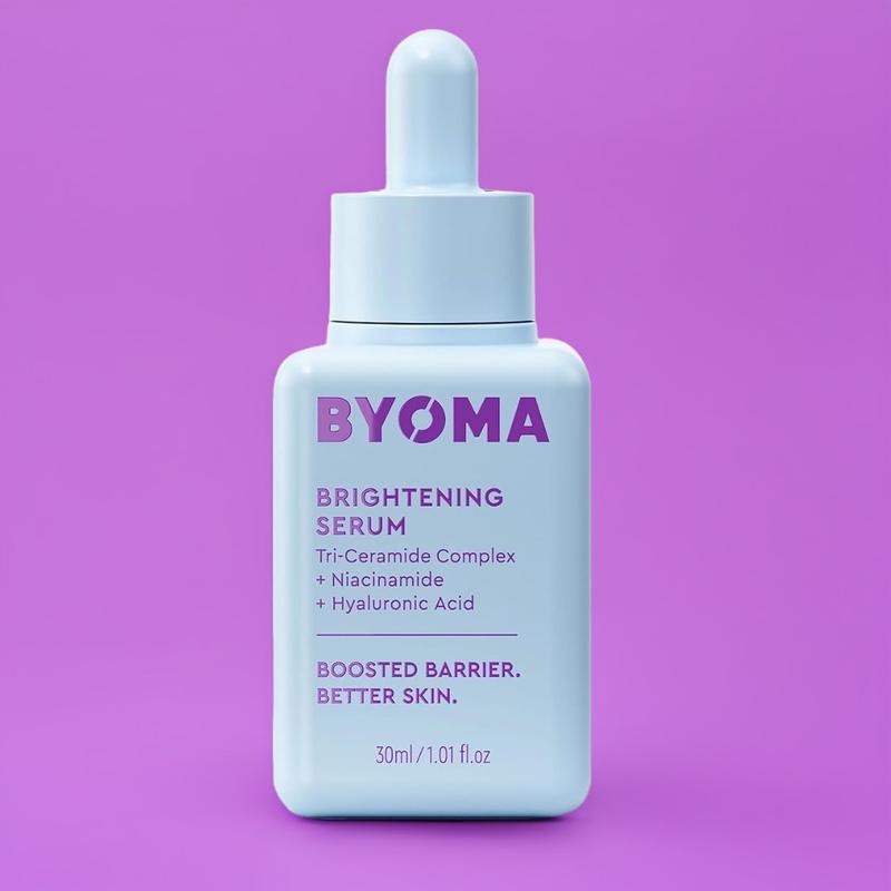 BYOMA Brightening Serum with Hyaluronic Acid, Niacinamide & Ceramides - Skin Repair Serum for Radiant & Glowing Skin - 1.01 fl. oz - Skincare