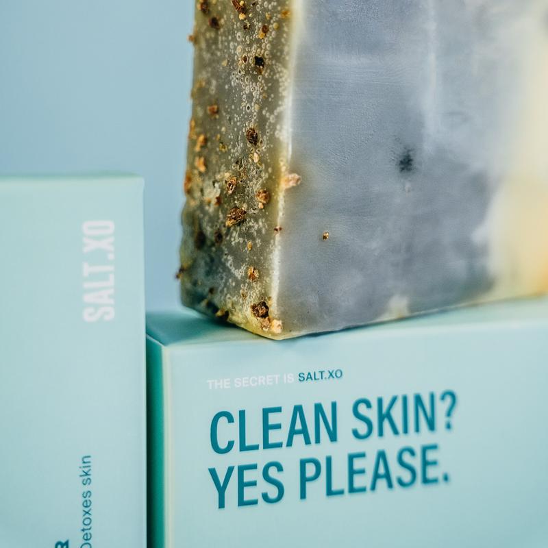 Salt.Xo Citrus Detox Bar - Refreshing Body Wash for a Clear and Cleansing Experience