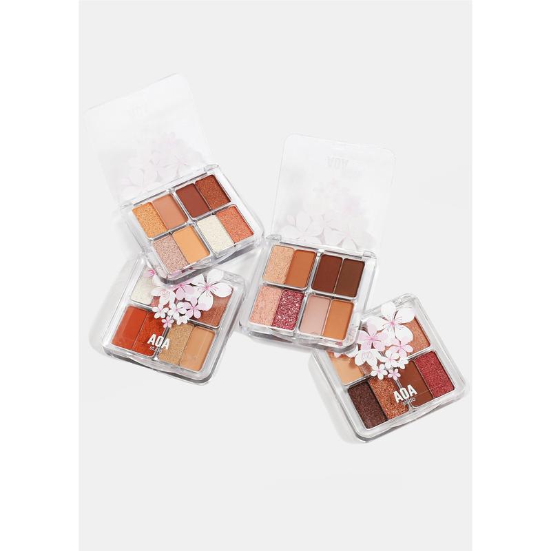 AOA Cherry Blossom 8-Color Eyeshadow Palettes Makeup