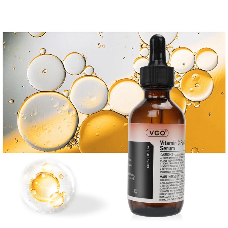 VGO   Vitamin C Facial Serum Essence,30ml Skincare Cleanser-B3 Gentle Acne