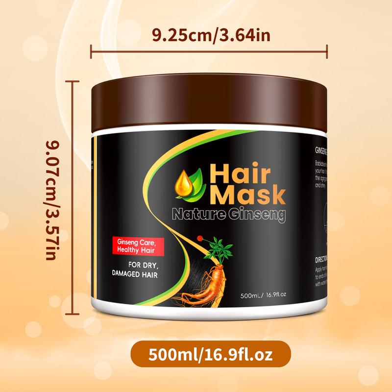 MEIDU Collagen Hair Mask,Treatment Deep  Conditioning Coconut Oil Hair Mask,Ginseng Nourishing,Shine Boosting  ,for All Hair Haircare Conditioner