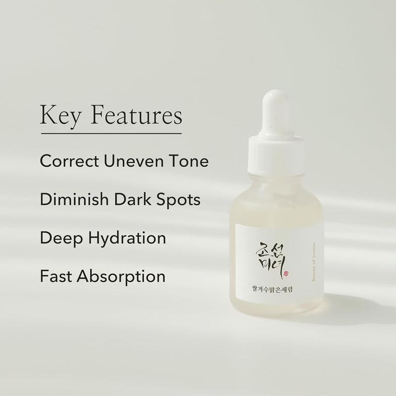 Beauty of Joseon Glow Deep Serum: Rice + Alpha-Arbutin, Lightweight Moisturizing Serum for Uneven Skin Tone, 30ml Moisturize Skincare