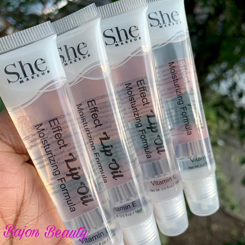 S. he Makeup Effect Shimmer and Clear Lip Gloss Color Gel, Moisturized Lips, Lipstick, Makeup, Glossy, Hydrating, Lip gloss, Lip Care, Cosmetic, Moisturizing, Clear Gloss Lip Oil Lightweight