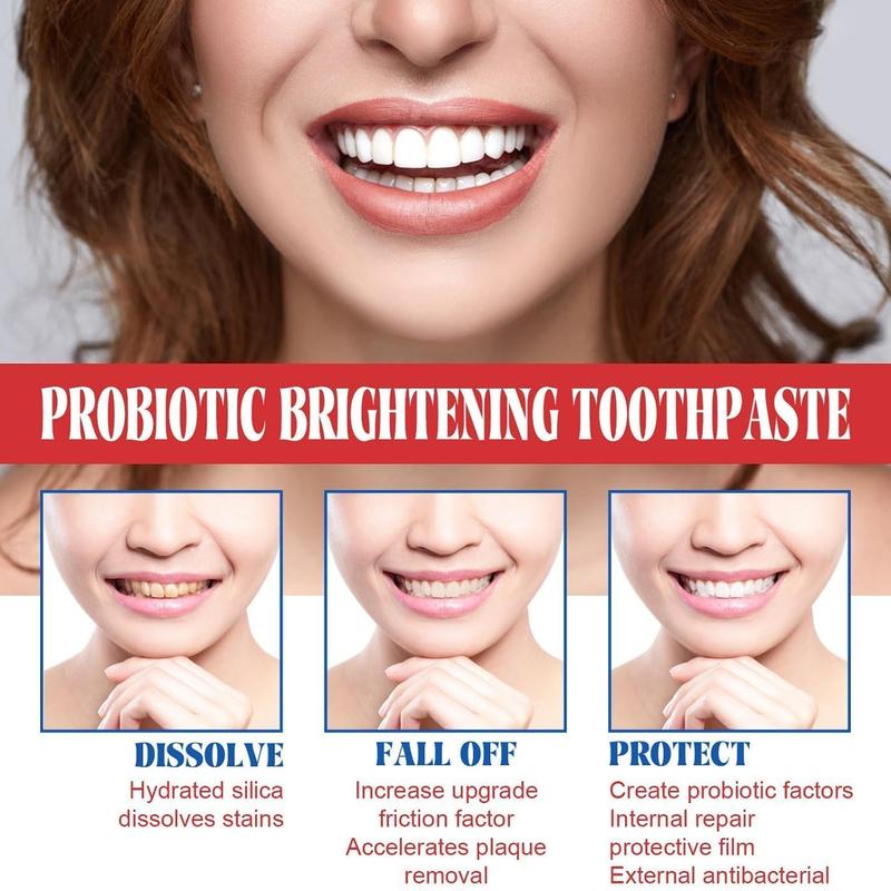 [+5$Get 2Pcs] SP-6 Probiotic Toothpaste Enhanced Formula Balances The Oral Microbiome, Removes Stains, And Provides Long-lasting Fresh Breath.