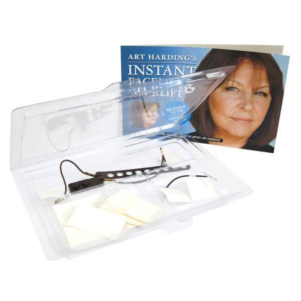 Art Harding Instant Face and Neck Lift - For A Firmer, Youthful Appearance - Available in Light and Dark - Kit includes 20 Tapes Kit Skincare