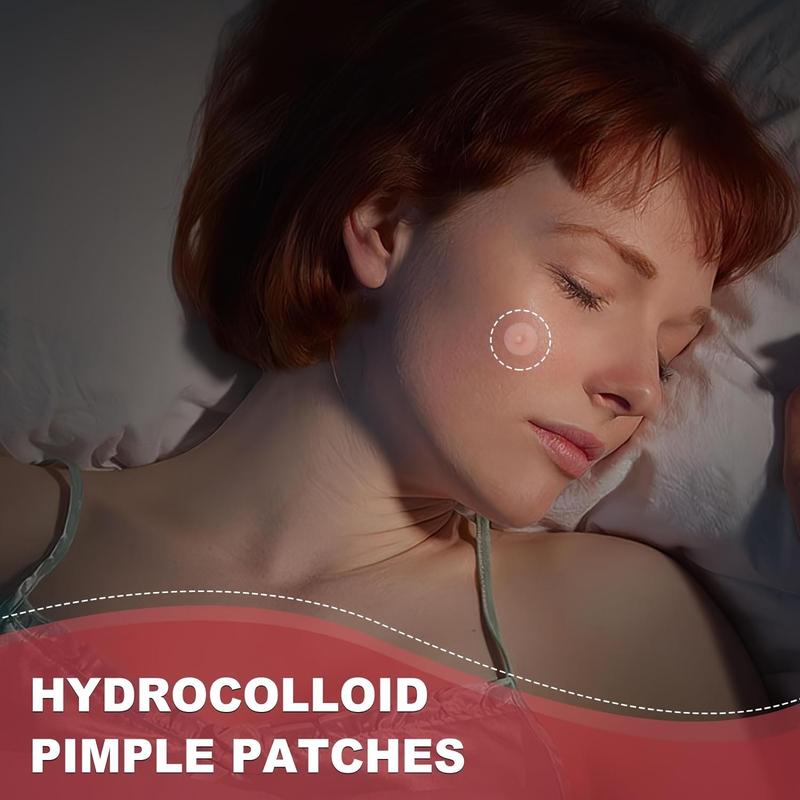 Heart & Round Shaped Hydrocolloid Pimple Patches, 400pcs box Invisible Acne Patches, Facial Skin Care Patches, Acne Cover Patches, Skin Care Products