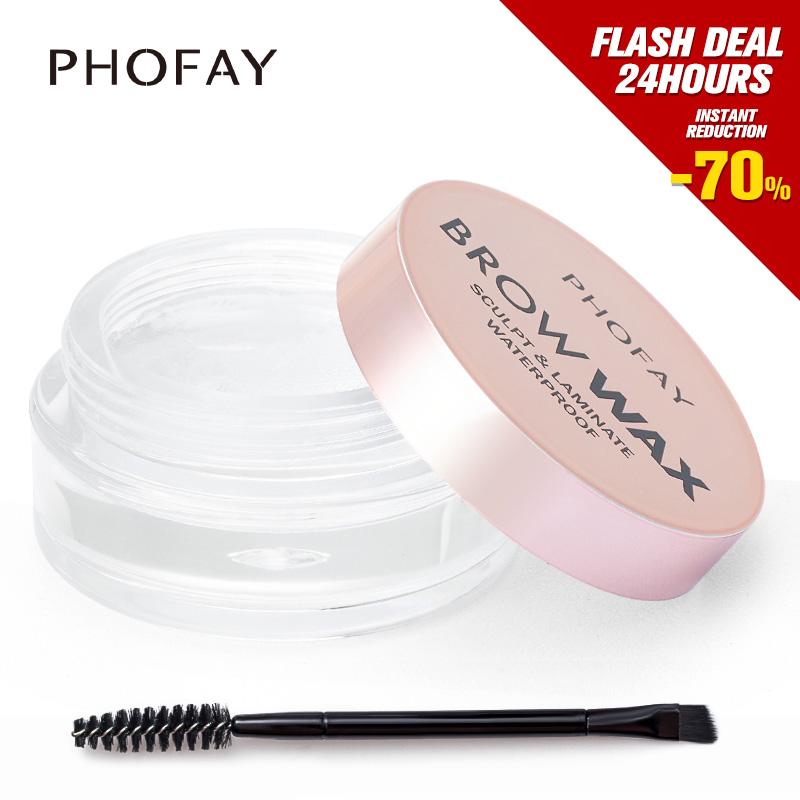 Brows PHOFAY Eyebrow Wax Cosmetics Brow Lift,Eyebrow Shaping Wax For Holding Brows Makeup Cosmetic